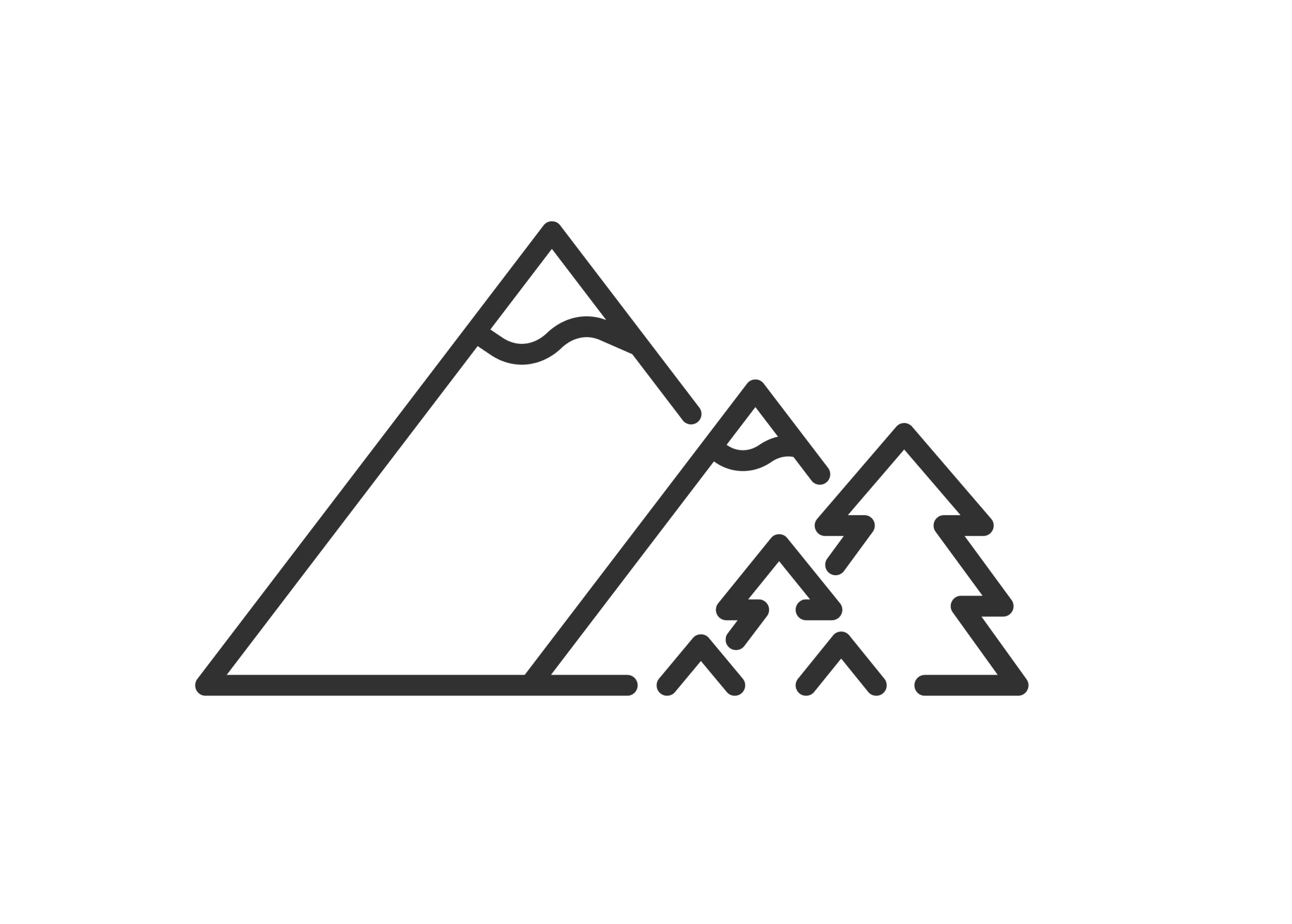 Icône pour définir la vue sur le Mont Blanc depuis la maison
